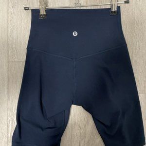 Lululemon Align 8" Biker Shorts - Navy, size 2